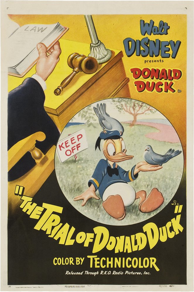 The Trial of Donald Duck - Plakátok