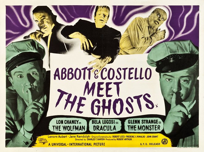 Abbott and Costello Meet Frankenstein - Posters