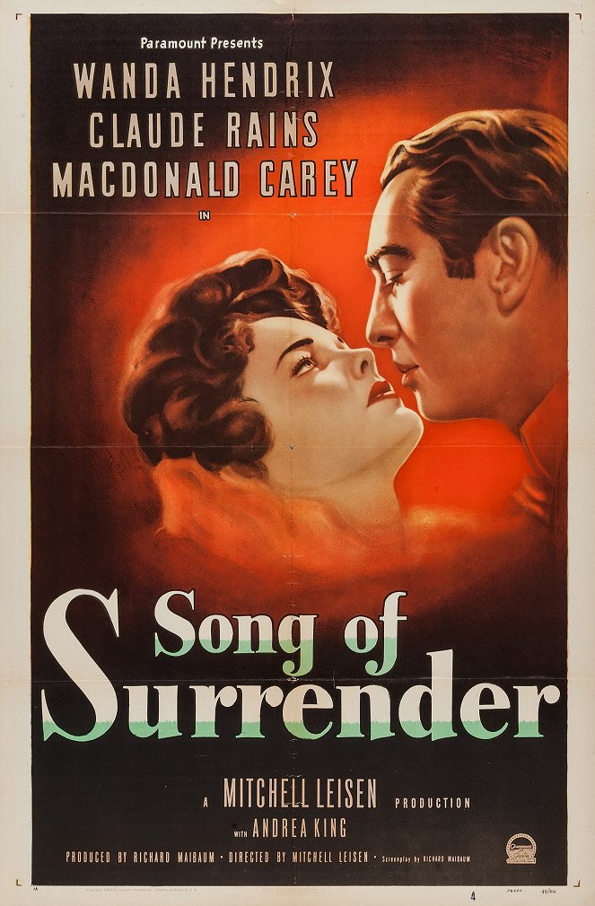 Song of Surrender - Plakátok