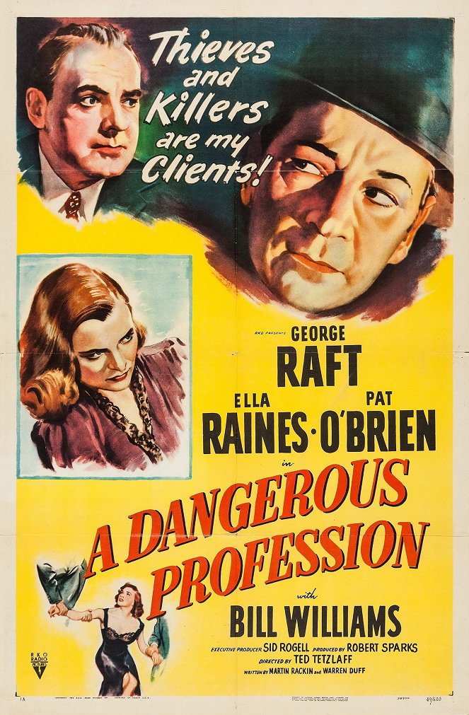 A Dangerous Profession - Plakate