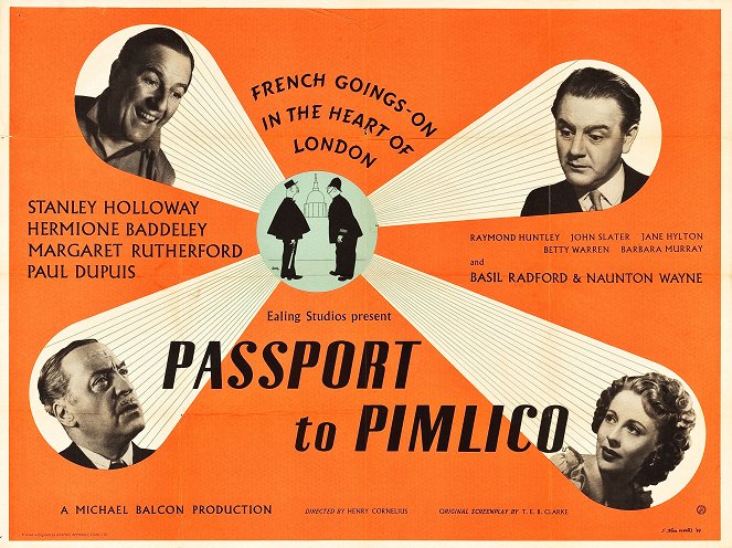 Pasaporte para Pimlico - Carteles
