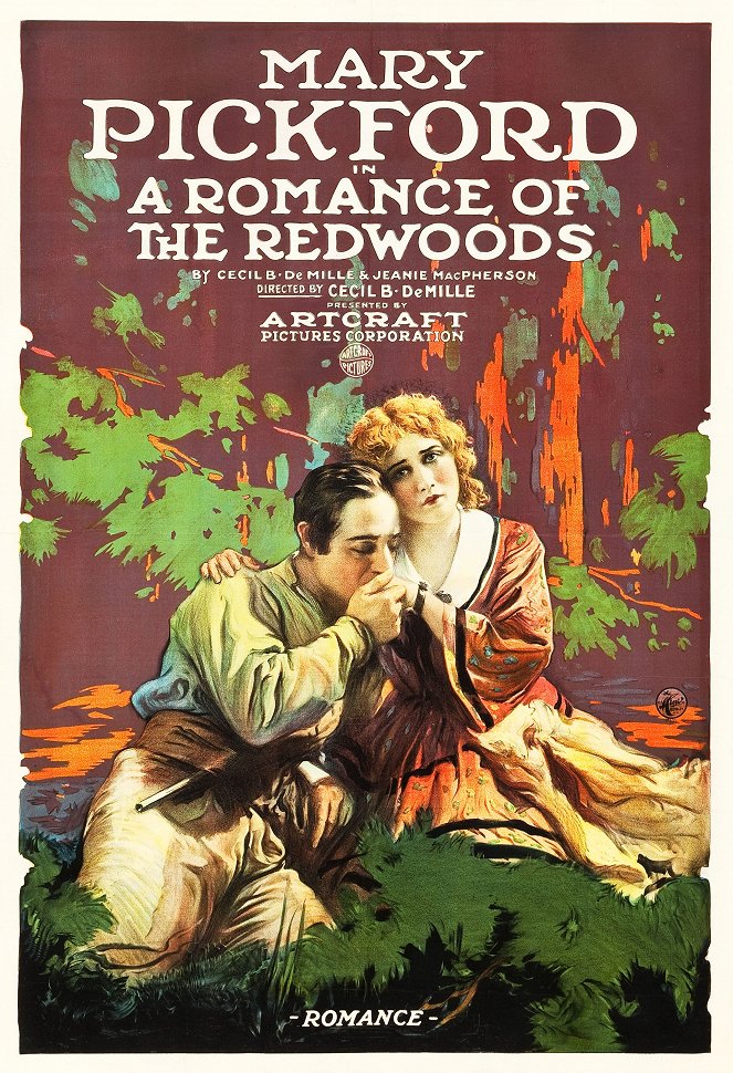 A Romance of the Redwoods - Plakate
