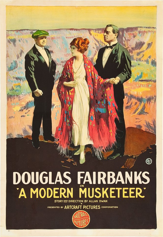 A Modern Musketeer - Affiches