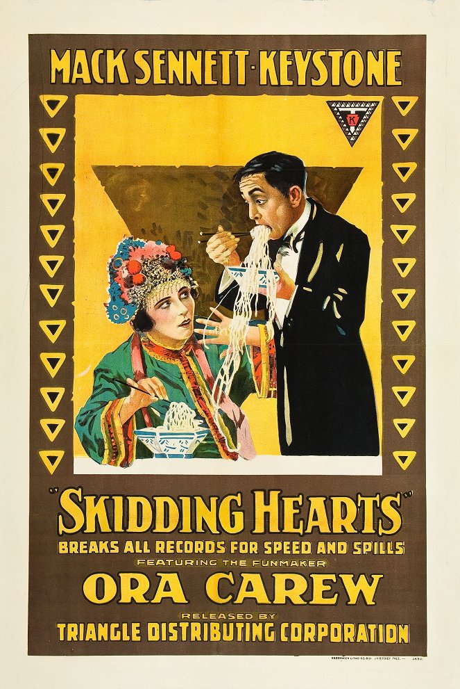 Skidding Hearts - Posters