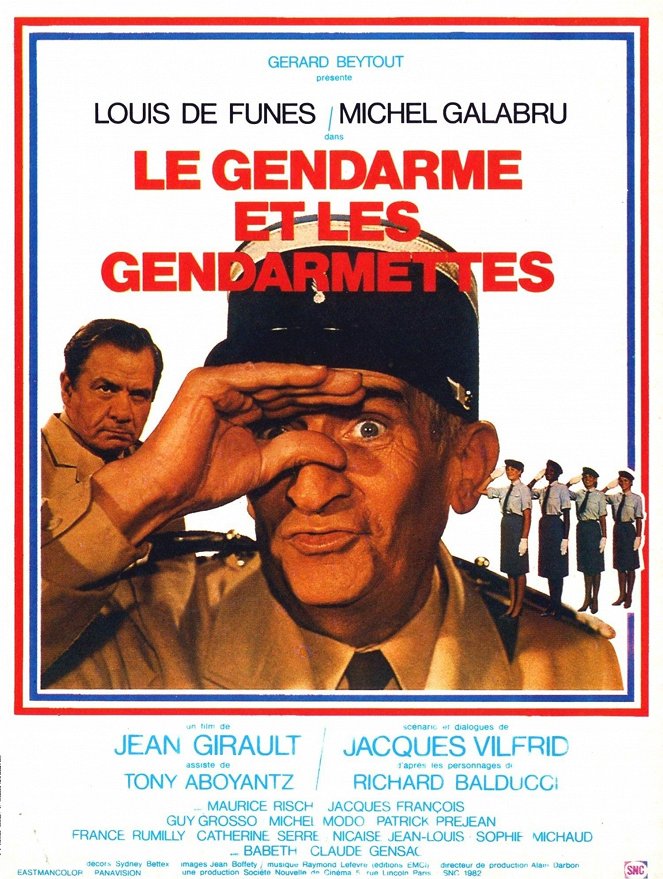 O Gendarme e as 'Gendarmetas' - Cartazes
