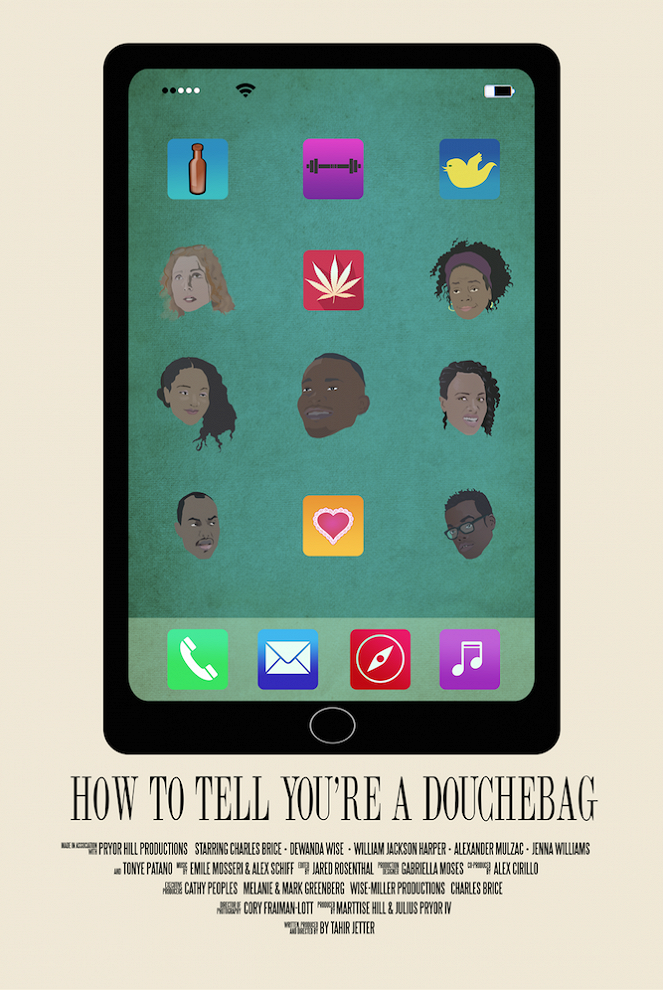 How to Tell You're a Douchebag - Plakátok
