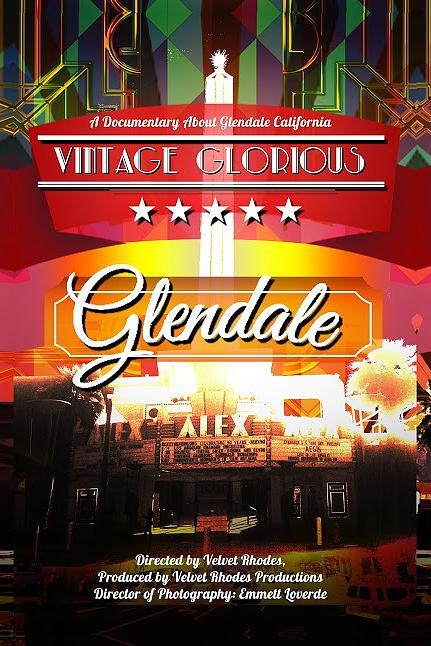 Vintage Glorious Glendale - Carteles