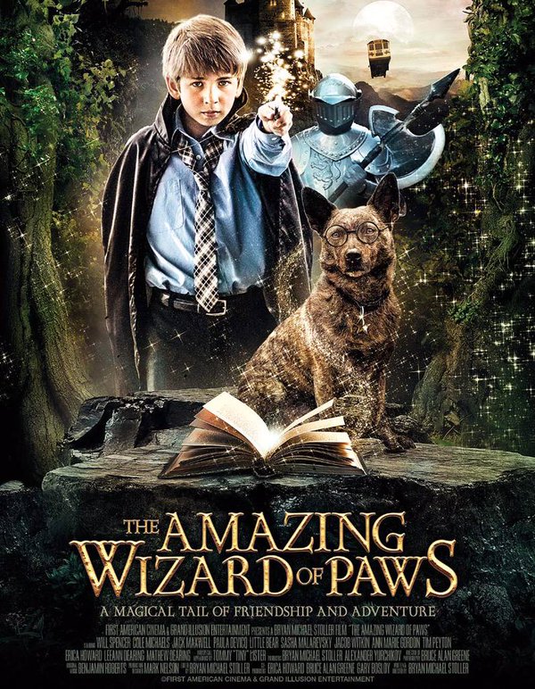 The Amazing Wizard of Paws - Plakáty