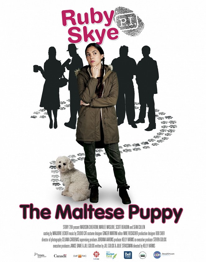 Ruby Skye P.I.: The Maltese Puppy - Affiches