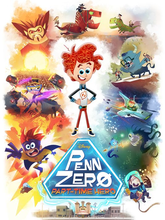 Penn Zero: Hrdina na půl úvazku - Plakáty