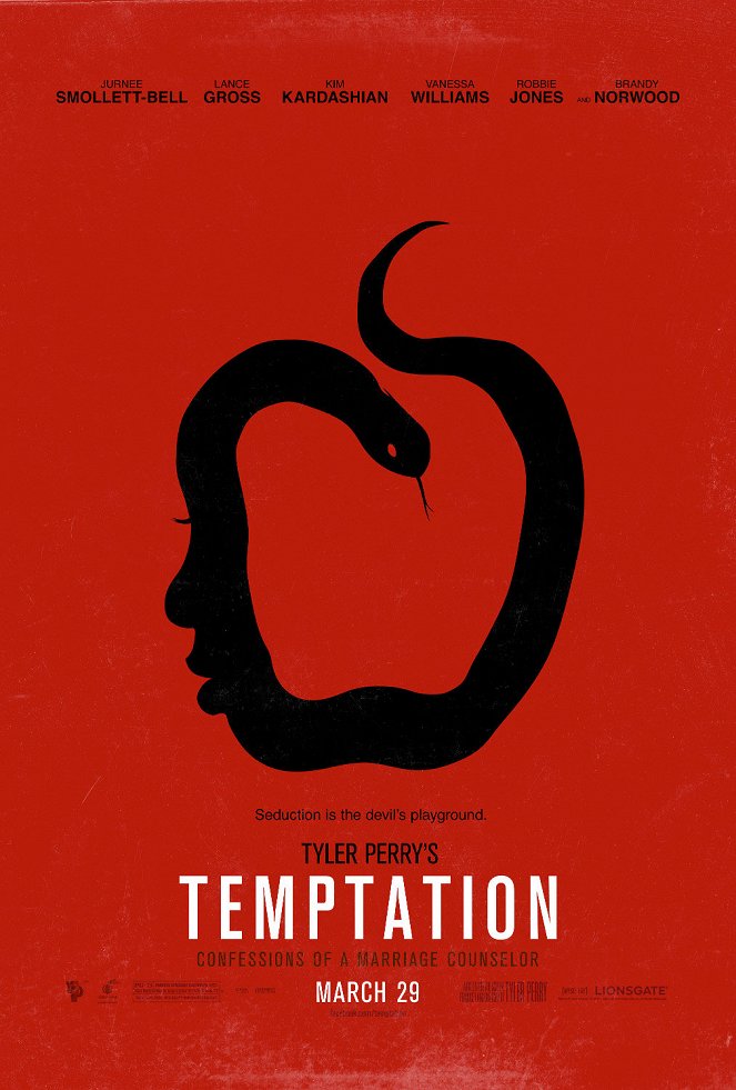 Tyler Perry's Temptation: Confessions of a Marriage Counselor - Julisteet