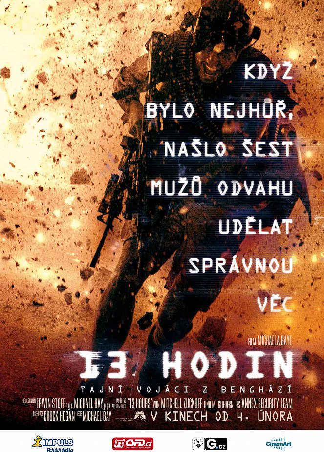 13 hodin: Tajní vojáci z Benghází - Plakáty