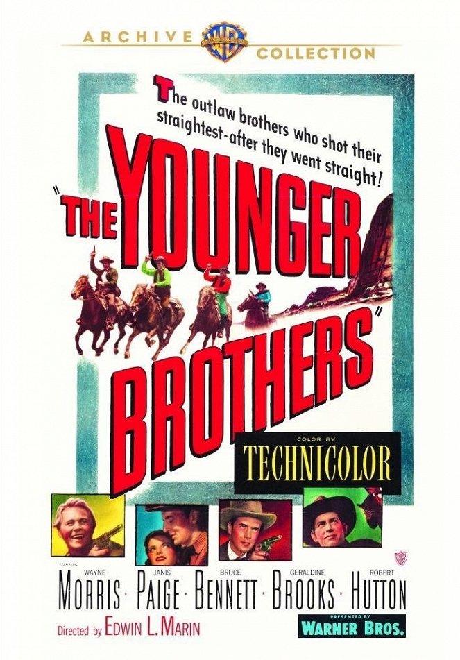 The Younger Brothers - Affiches