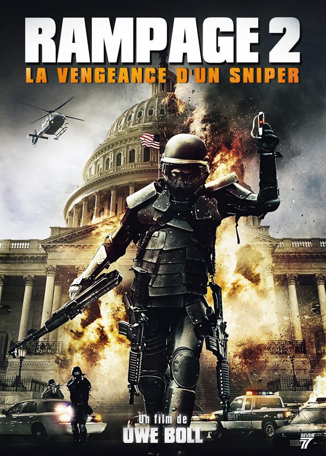 Rampage 2 : La vengeance d'un sniper - Affiches