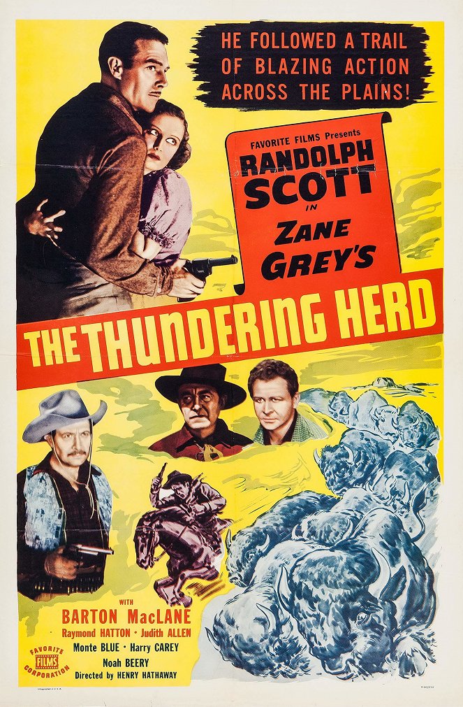 The Thundering Herd - Plakátok