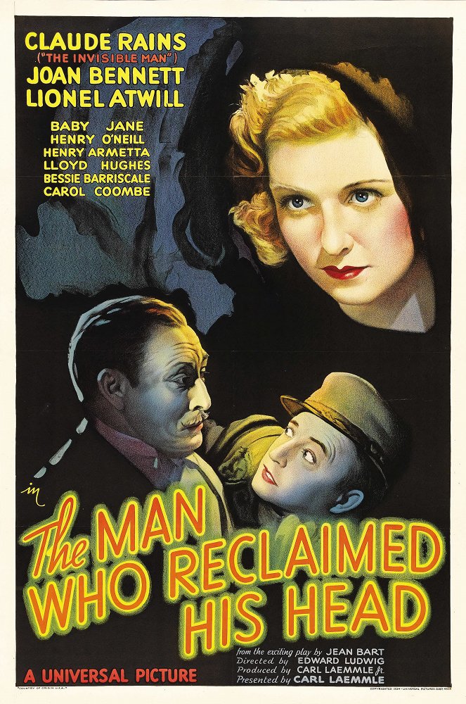 The Man Who Reclaimed His Head - Posters