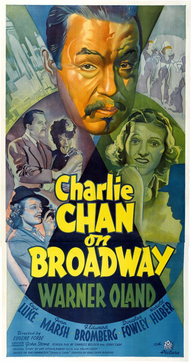 Charlie Chan on Broadway - Affiches
