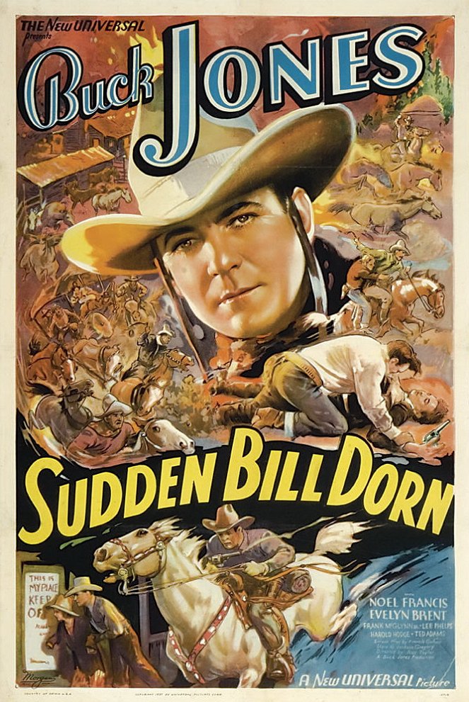 Sudden Bill Dorn - Plakáty