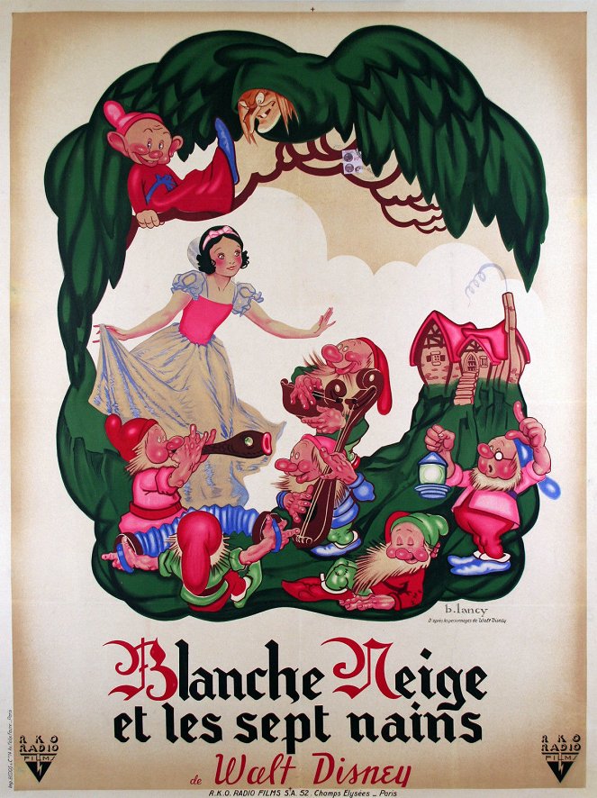 Blanche Neige et les sept nains - Affiches