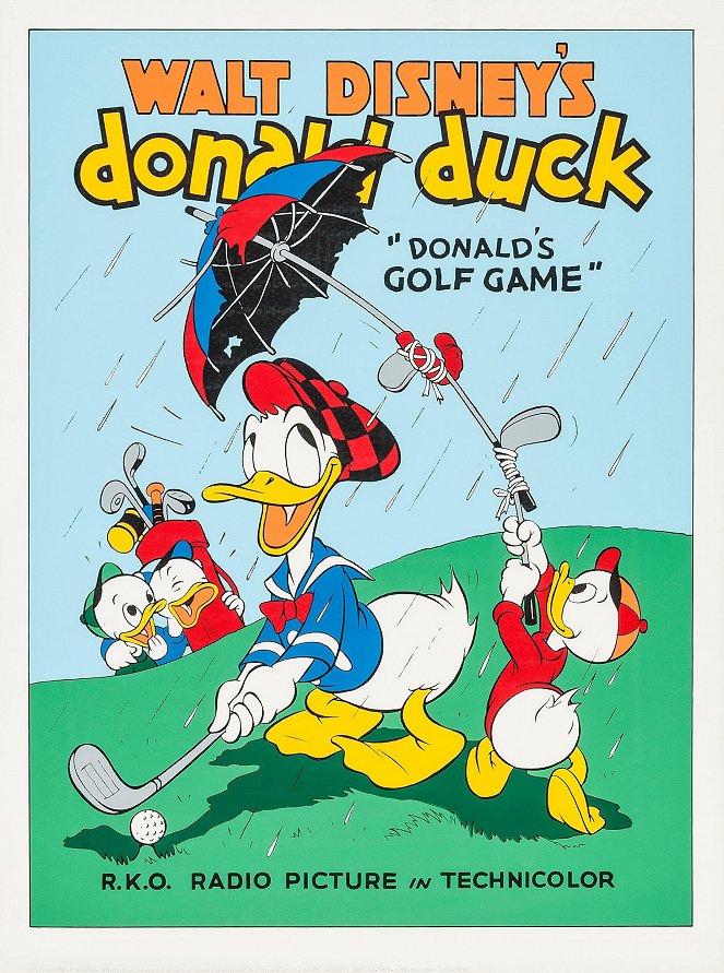 Donald's Golf Game - Posters