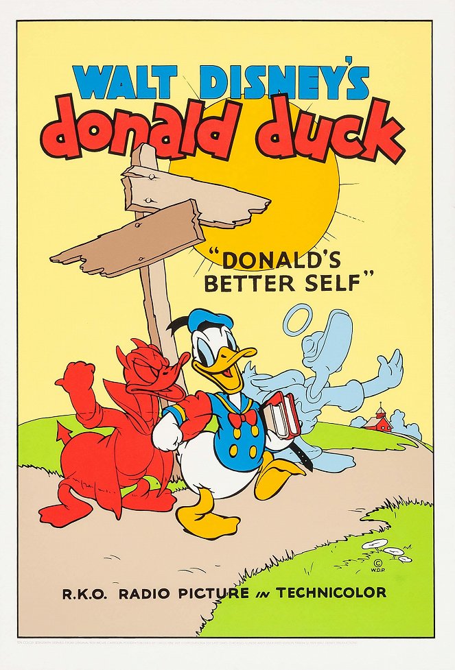 Donald's Better Self - Posters