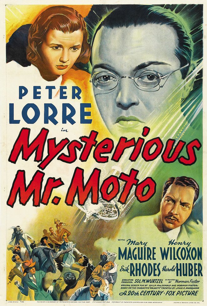 Mysterious Mr. Moto - Affiches