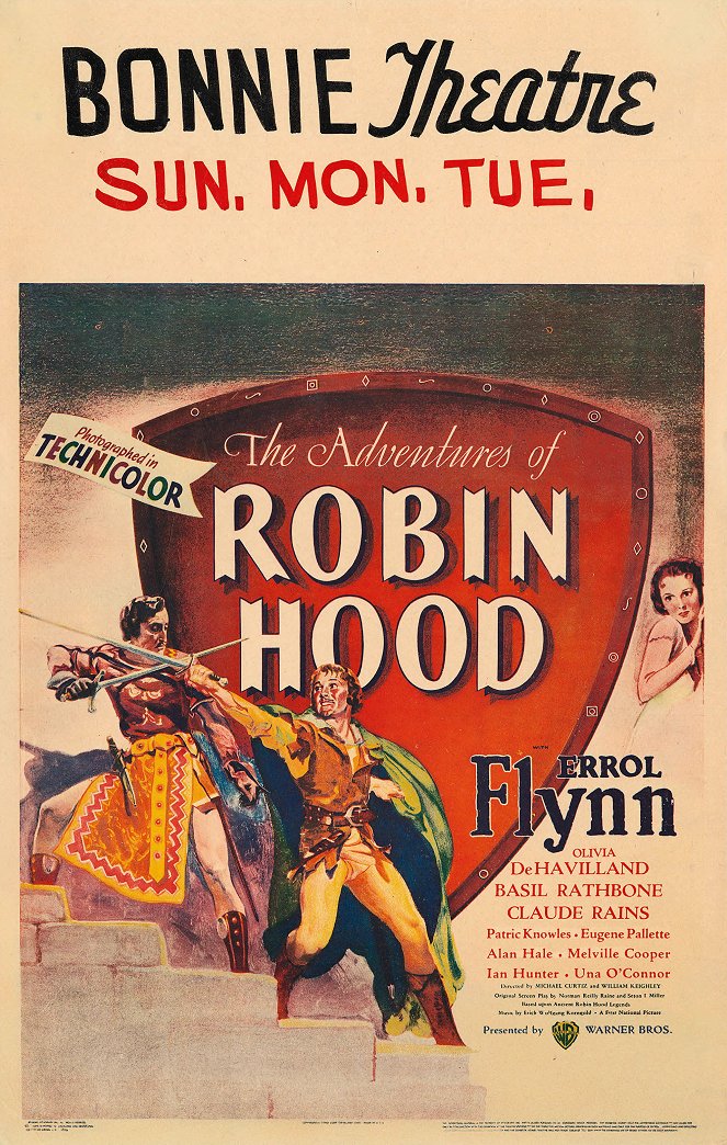 Robin Hoodin seikkailut - Julisteet