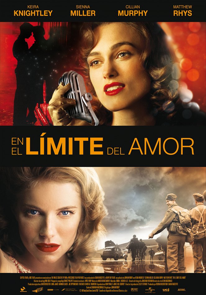 En el límite del amor - Carteles