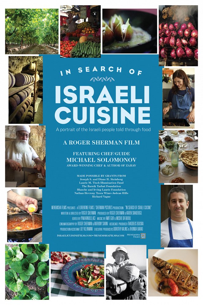 The Search for Israeli Cuisine - Cartazes