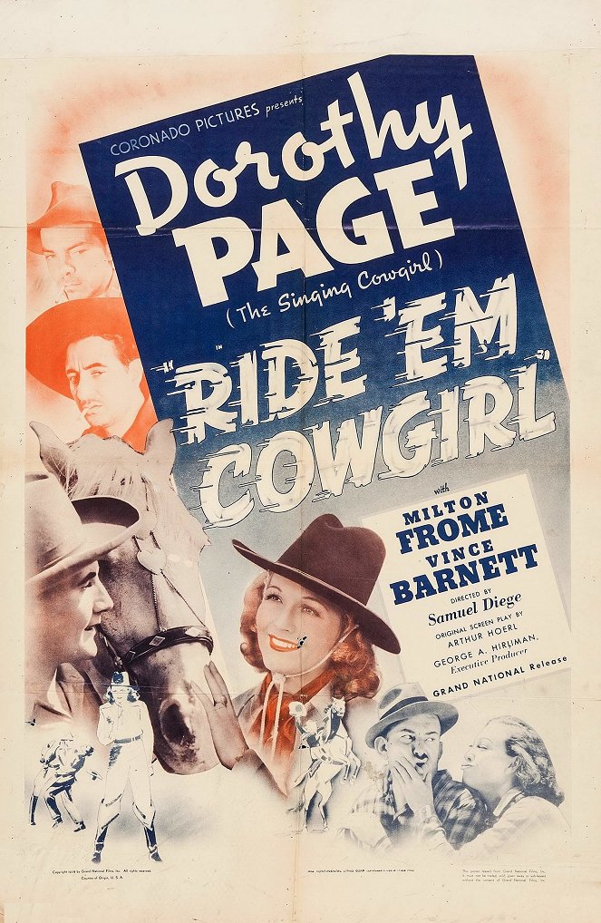 Ride 'Em Cowgirl - Plakate