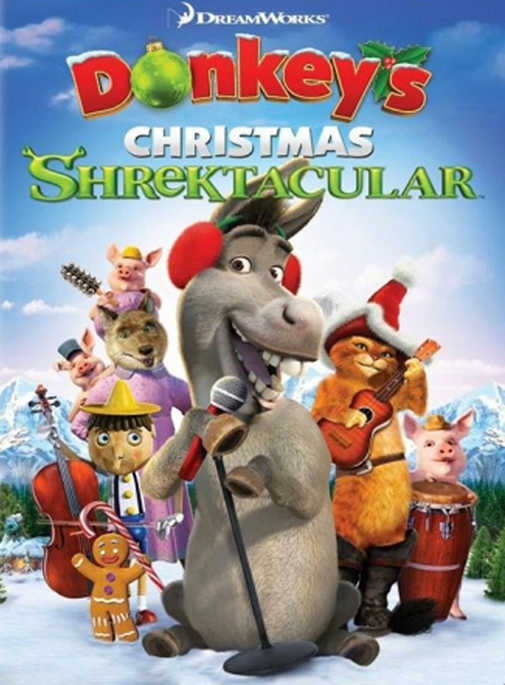 Donkey's Christmas Shrektacular - Carteles