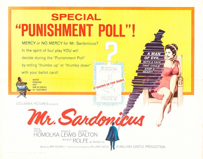Mr. Sardonicus - Plakáty