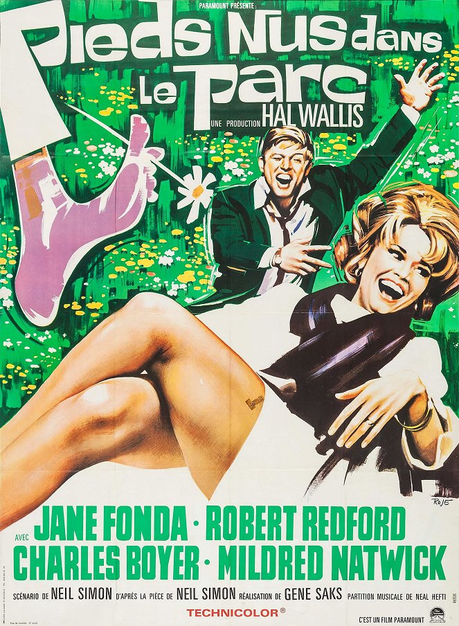 Pieds nus dans le parc - Affiches