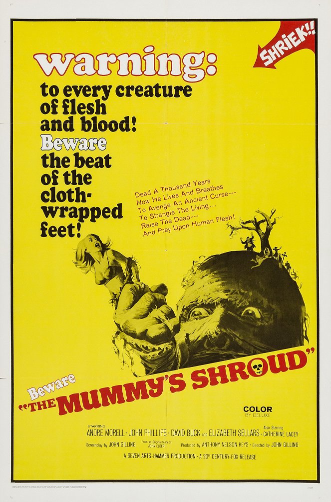The Mummy's Shroud - Posters