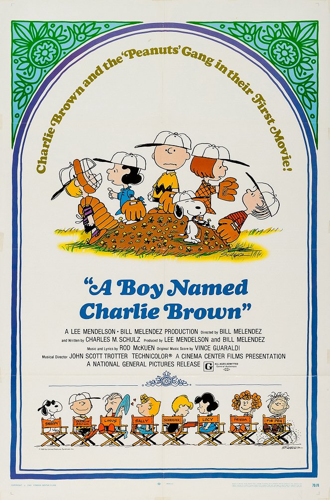 A Boy Named Charlie Brown - Cartazes