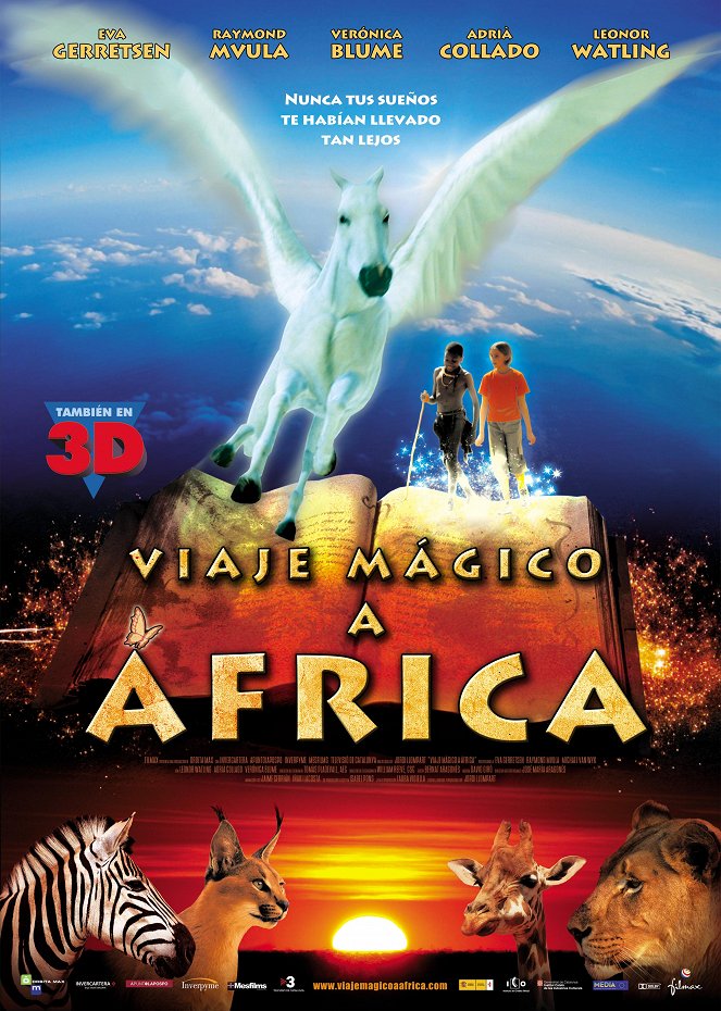 Viaje mágico de África - Plakátok