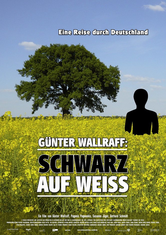 Günter Wallraff: Schwarz auf Weiss - Plagáty