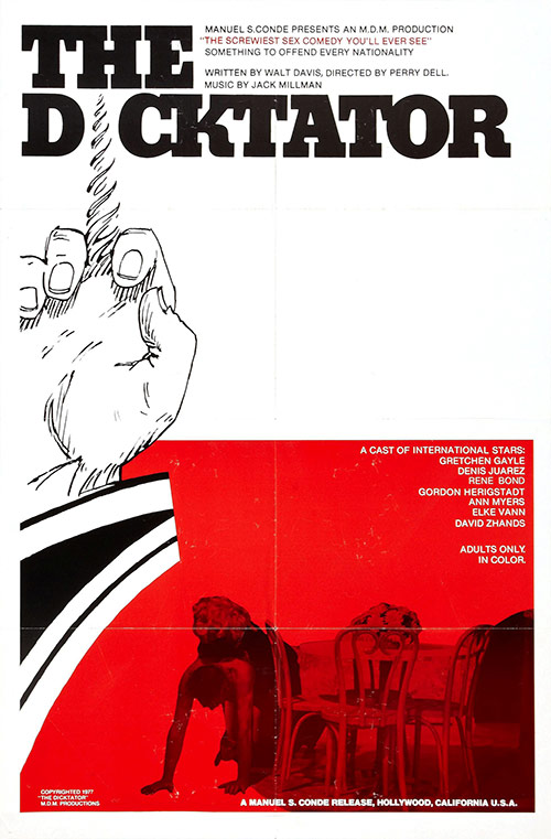 The Dicktator - Plakate