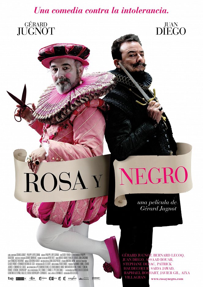 Rosa y negro - Carteles