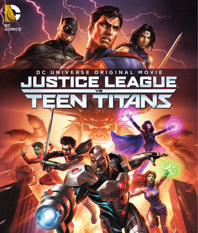 Justice League Vs. Teen Titans - Plakátok