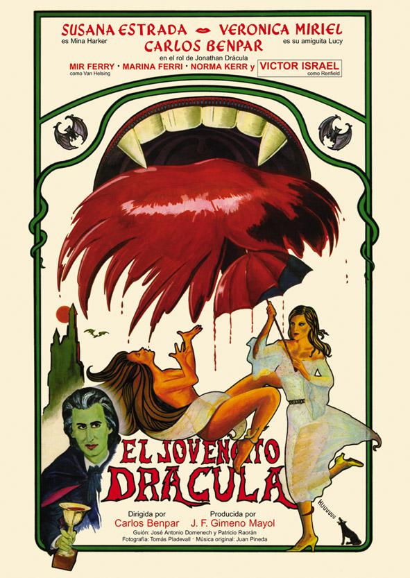 El jovencito Drácula - Plakate