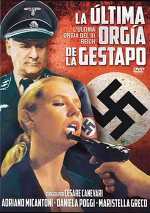 La última orgía de la Gestapo - Carteles