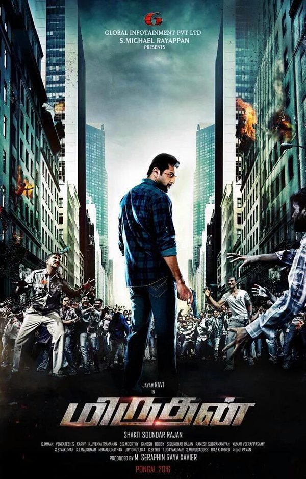 Miruthan - Posters