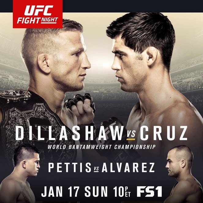 UFC Fight Night: Dillashaw vs. Cruz - Plakáty