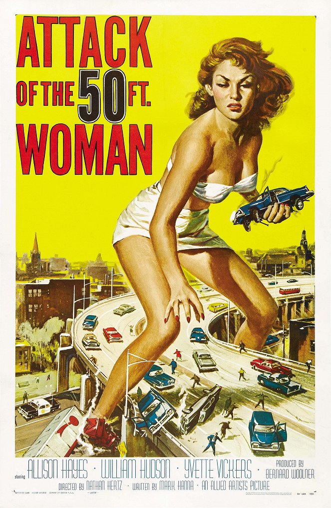 Attack of the 50 Foot Woman - Cartazes