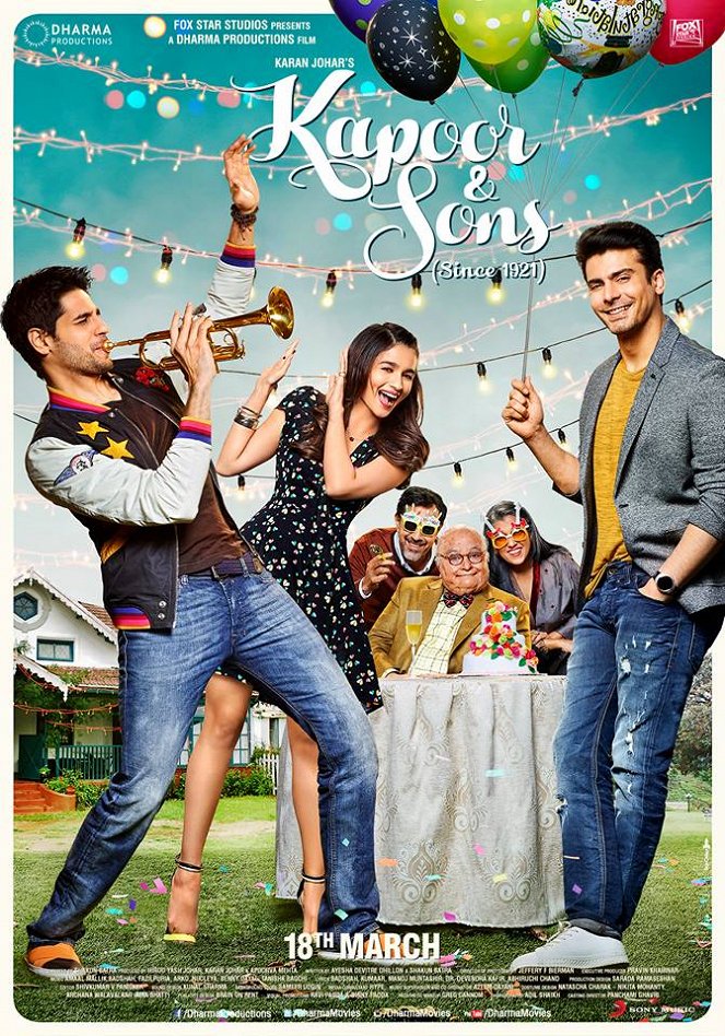 Kapoor & Sons - Plakaty