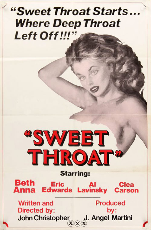 Sweet Throat - Plakáty