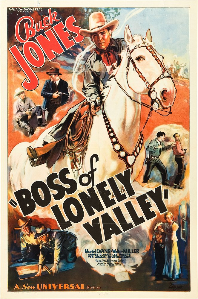 Boss of Lonely Valley - Affiches
