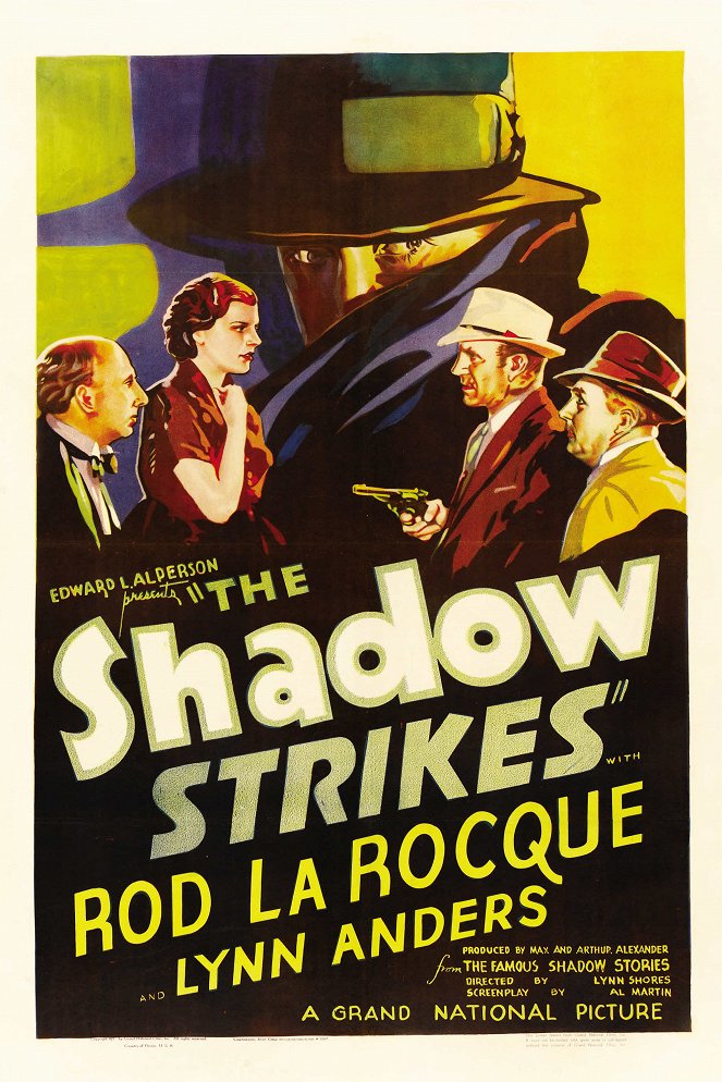 The Shadow Strikes - Plakate