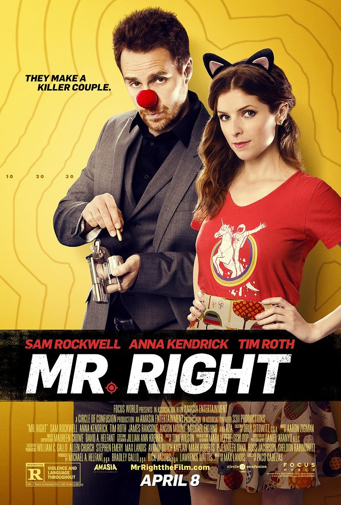 Mr. Right - Affiches